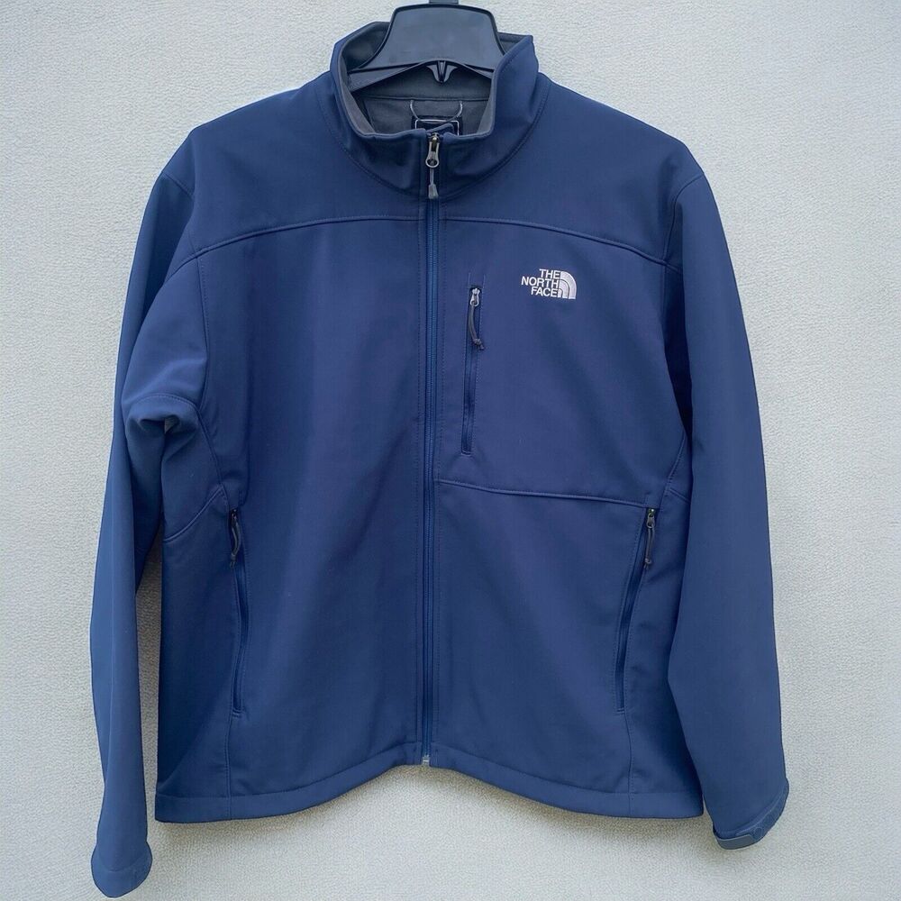 The North Face Jacket Mens XLarge Blue Fleece Inside Outdoors
